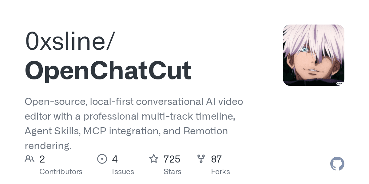 0xsline/openchatcut