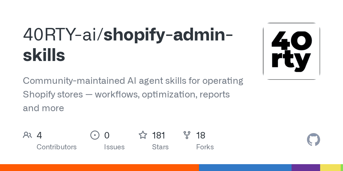 40rty-ai/shopify-admin-skills