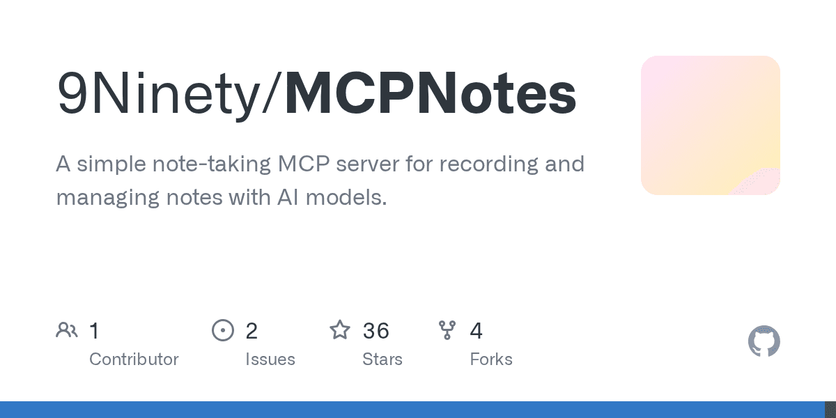 9ninety/mcpnotes