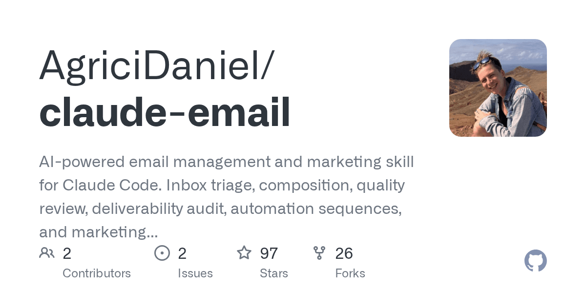 AgriciDaniel/claude-email