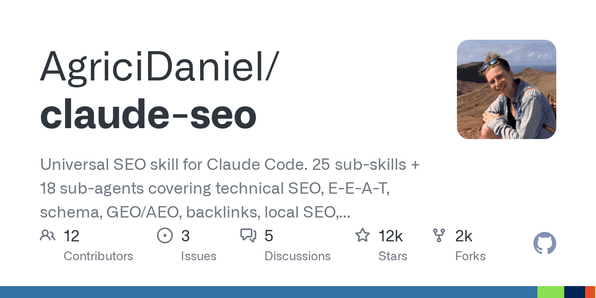 AgriciDaniel/claude-seo