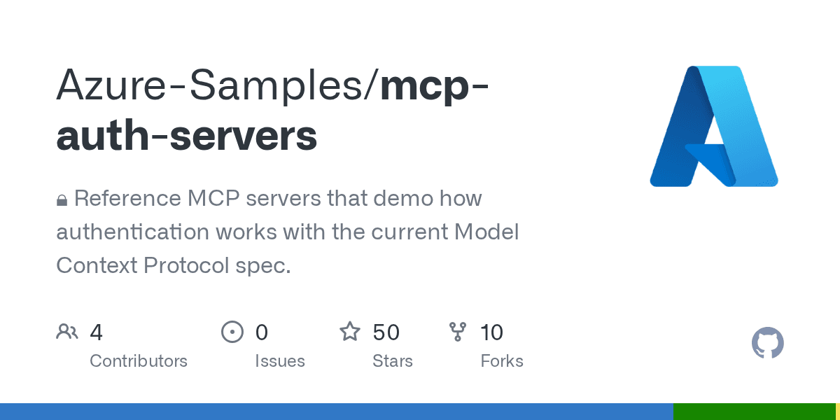 Azure-Samples/mcp-auth-servers