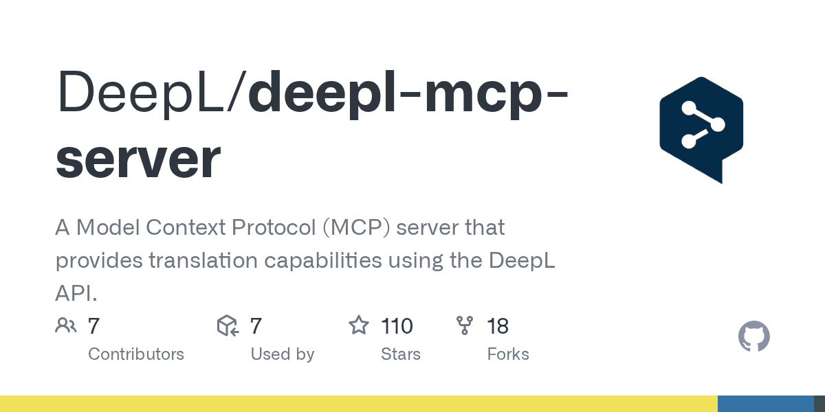 DeepL/deepl-mcp-server