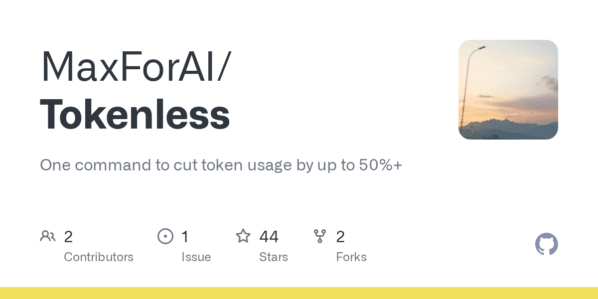 MaxForAI/Tokenless