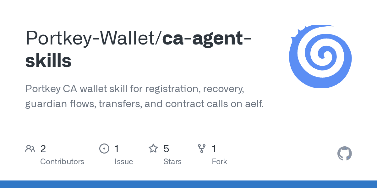 Portkey-Wallet/ca-agent-skills