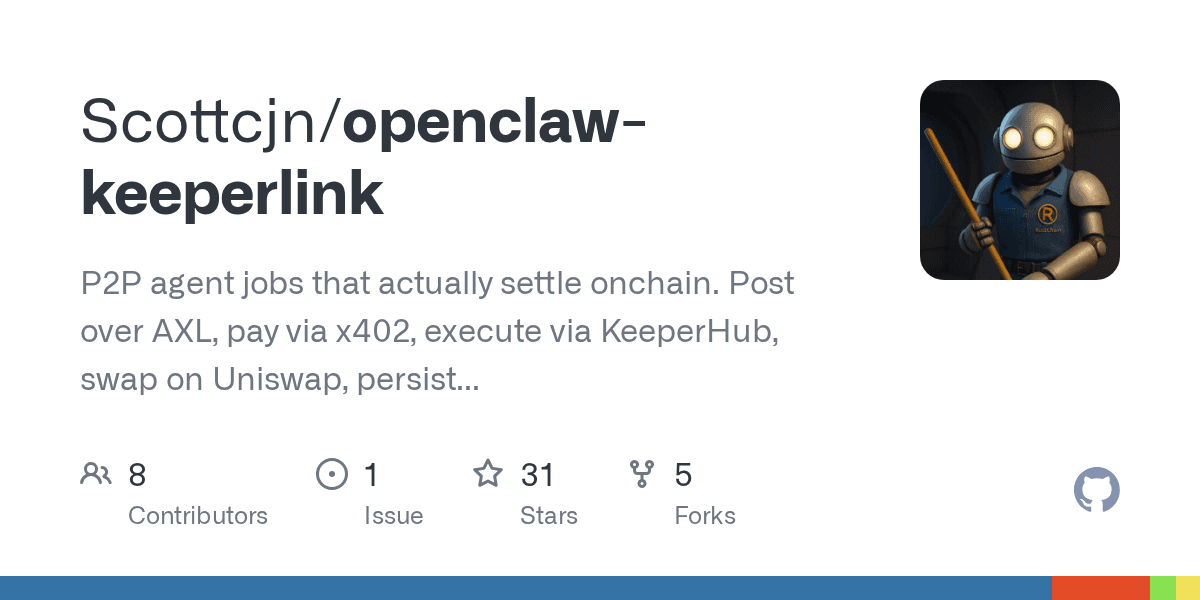 Scottcjn/openclaw-keeperlink