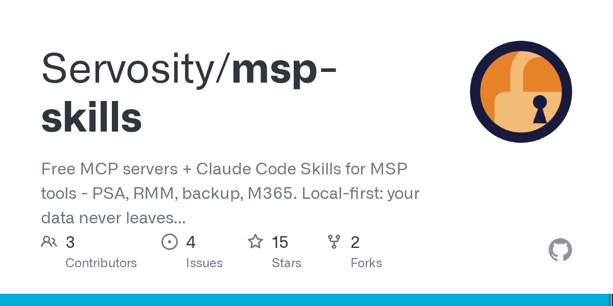 Servosity/msp-skills