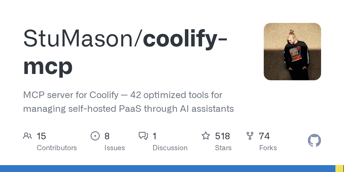 StuMason/coolify-mcp