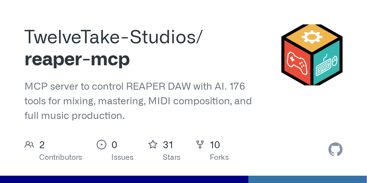 TwelveTake-Studios/reaper-mcp