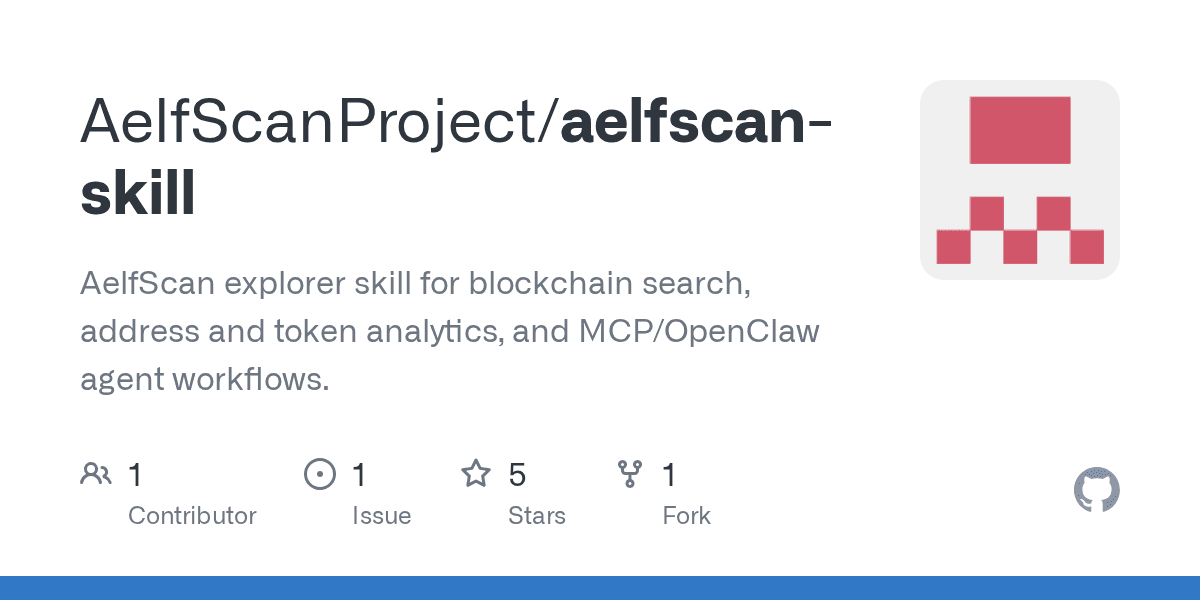 aelfscanproject/aelfscan-skill