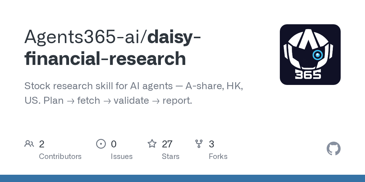 agents365-ai/daisy-financial-research