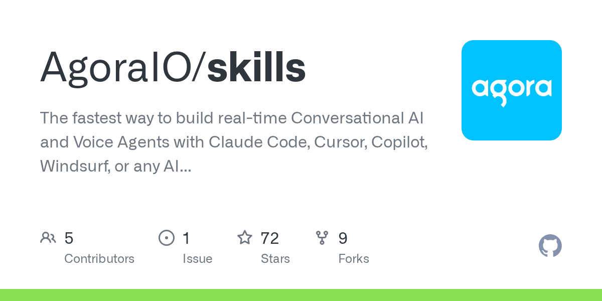 agoraio/skills