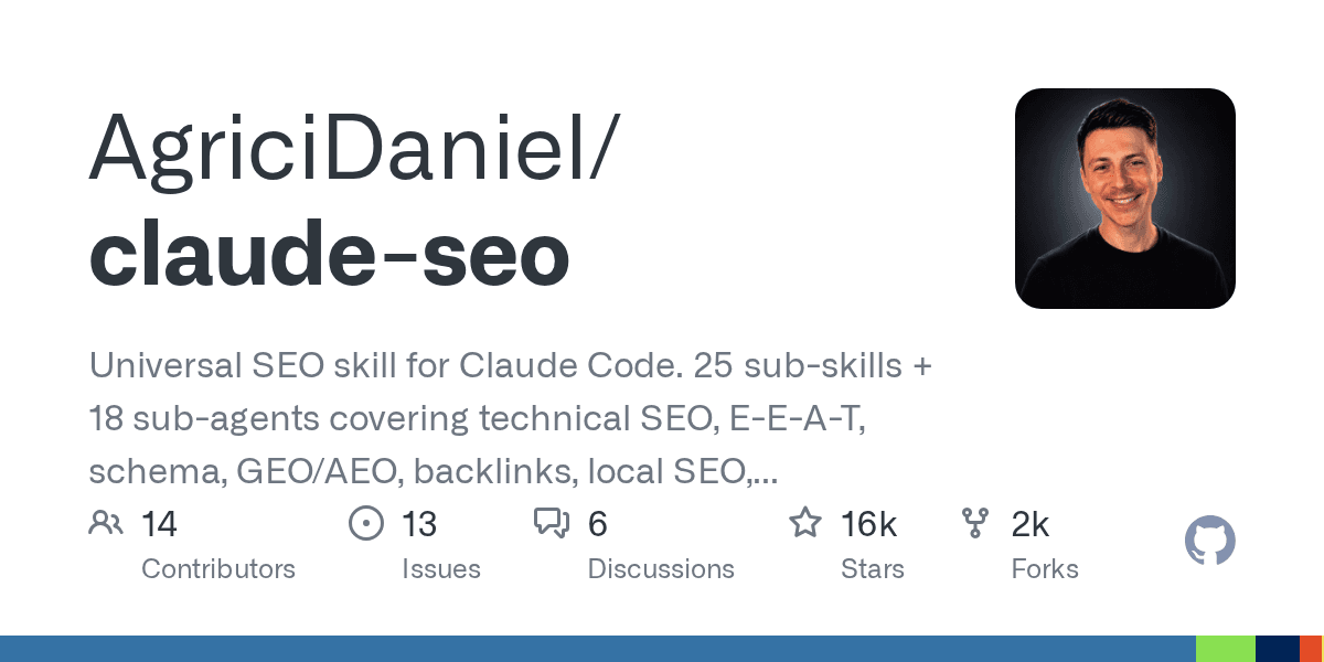 agricidaniel/claude-seo
