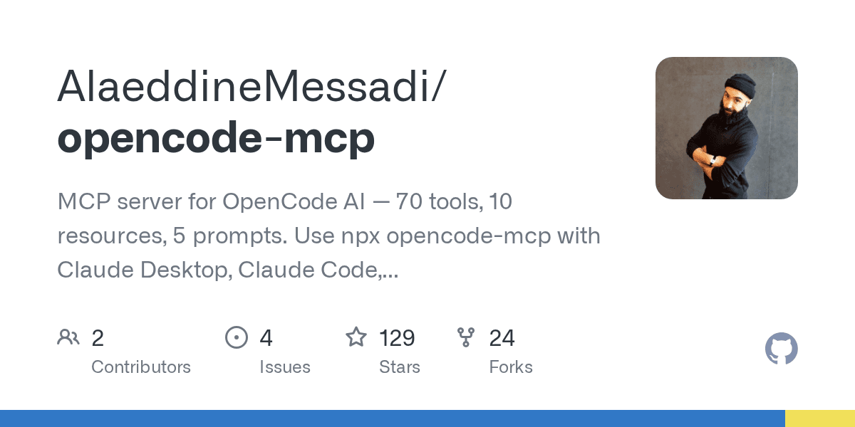 alaeddinemessadi/opencode-mcp