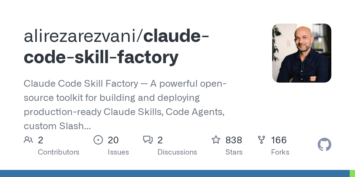 alirezarezvani/claude-code-skill-factory