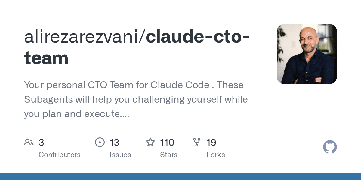 alirezarezvani/claude-cto-team
