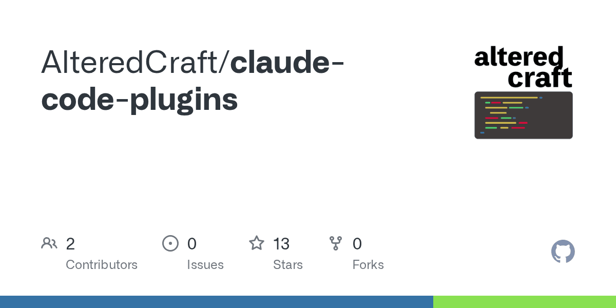 alteredcraft/claude-code-plugins