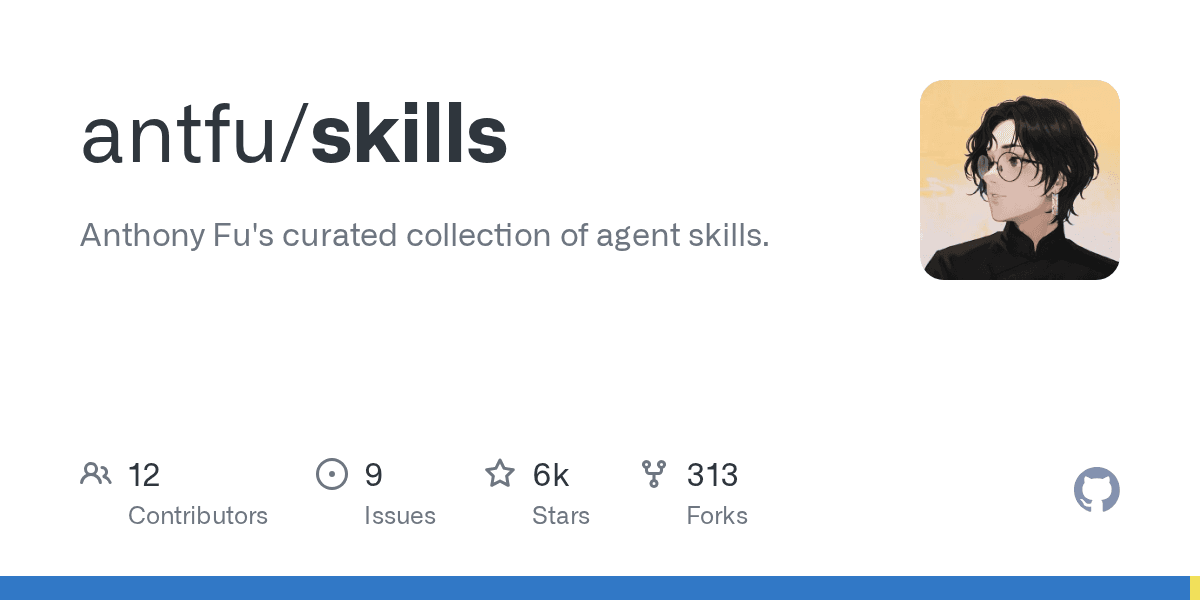 antfu/skills