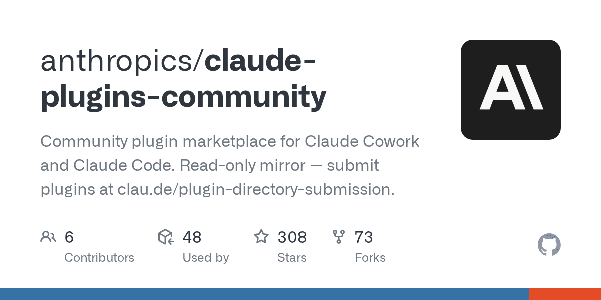 anthropics/claude-plugins-community