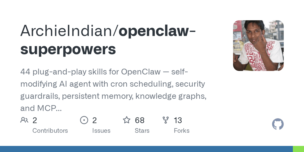 archieindian/openclaw-superpowers