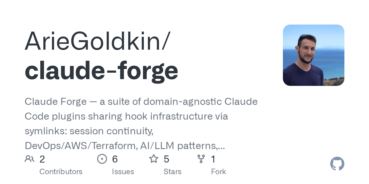 ariegoldkin/claude-forge