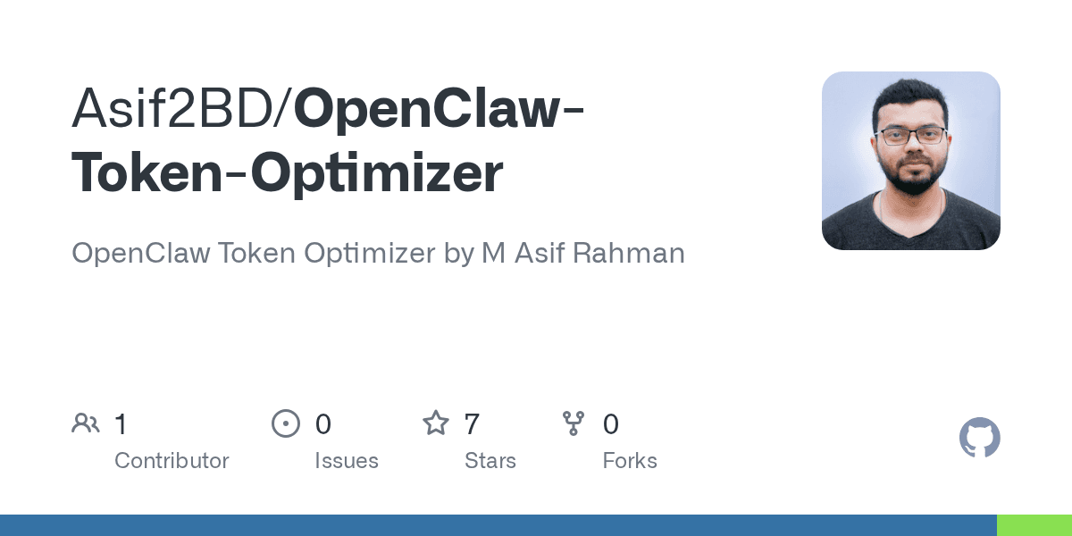 asif2bd/openclaw-token-optimizer