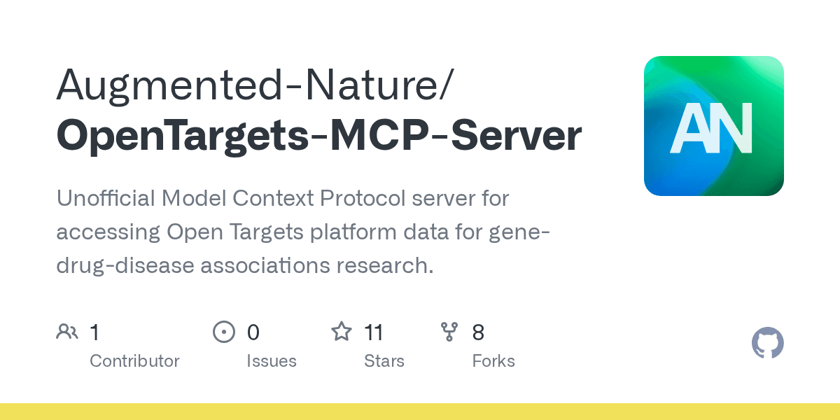 augmented-nature/opentargets-mcp-server