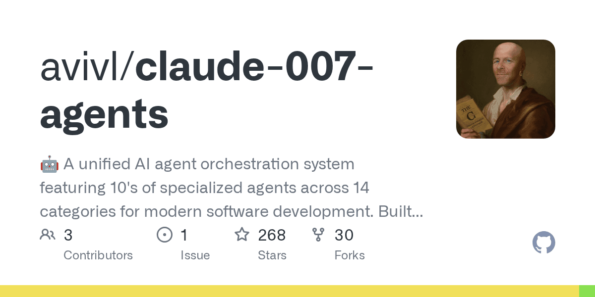 avivl/claude-007-agents