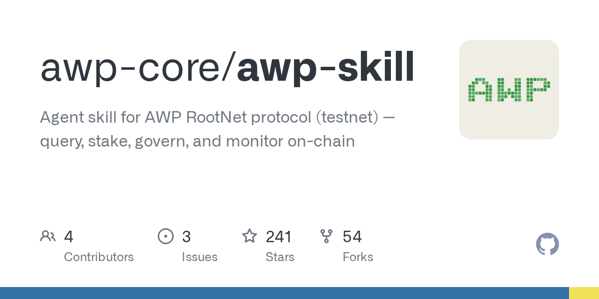awp-core/awp-skill