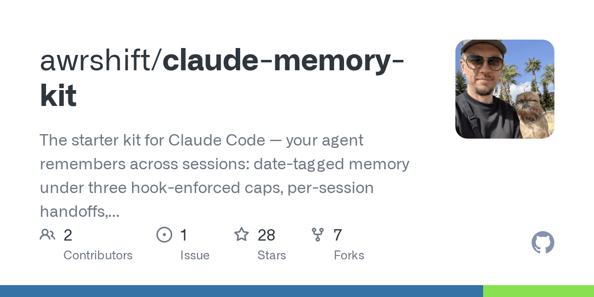 awrshift/claude-memory-kit