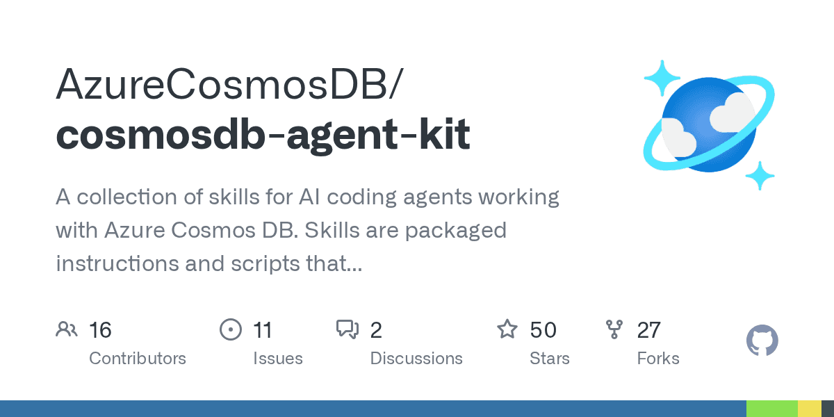 azurecosmosdb/cosmosdb-agent-kit