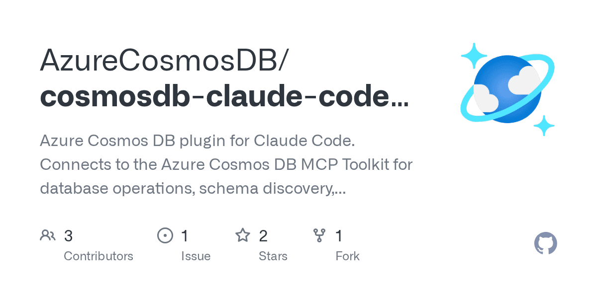 azurecosmosdb/cosmosdb-claude-code-plugin