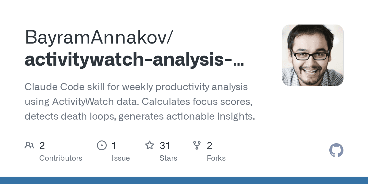 bayramannakov/activitywatch-analysis-skill