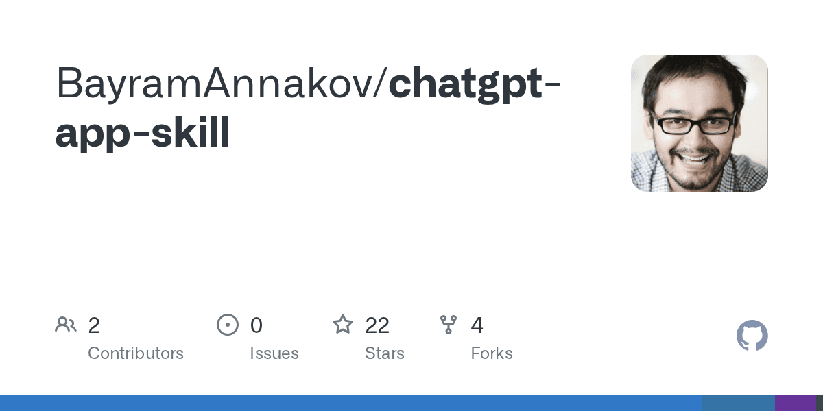 bayramannakov/chatgpt-app-skill