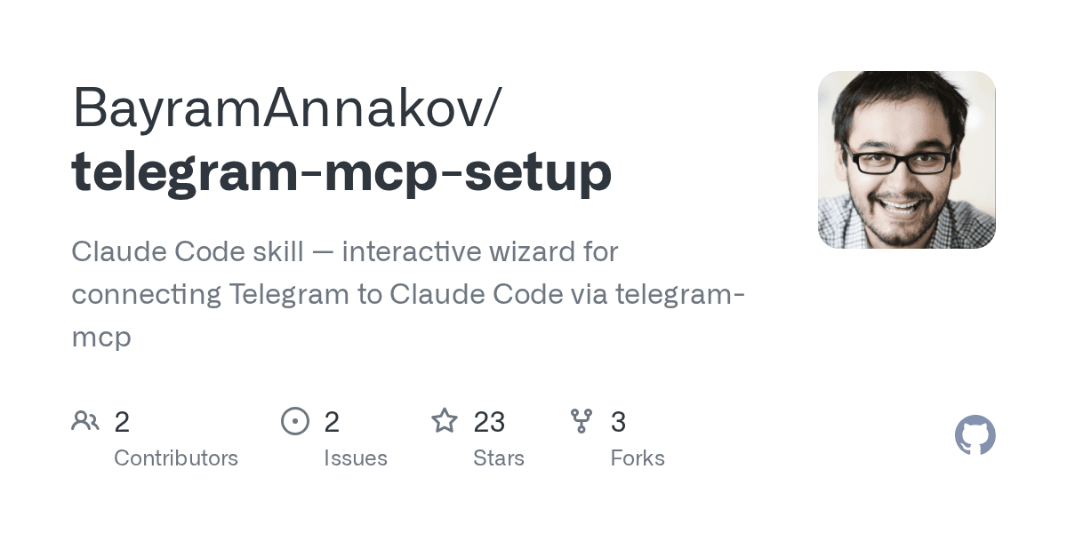bayramannakov/telegram-mcp-setup