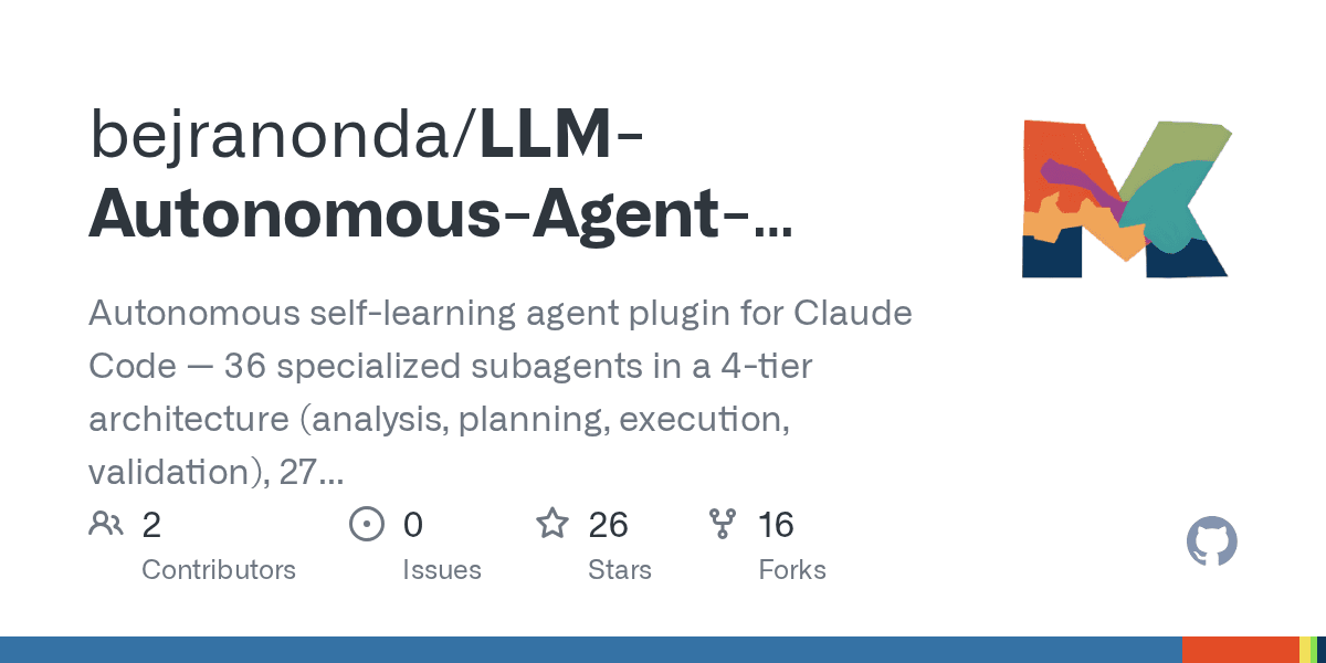 bejranonda/llm-autonomous-agent-plugin-for-claude