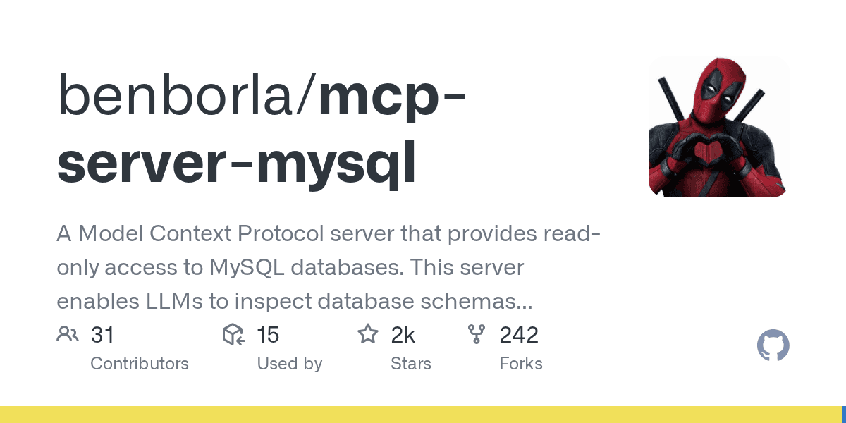 benborla/mcp-server-mysql