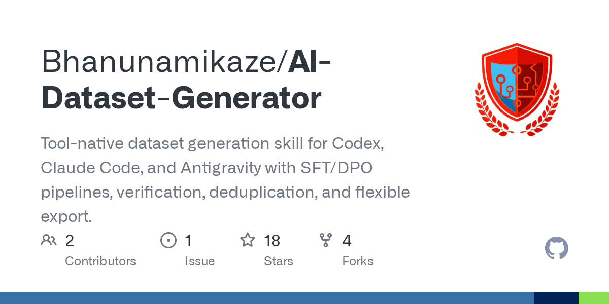 bhanunamikaze/ai-dataset-generator