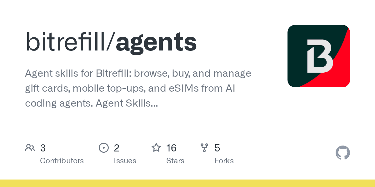 bitrefill/agents
