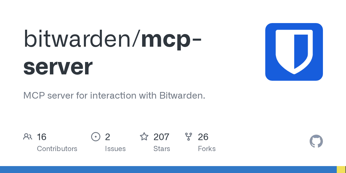 bitwarden/mcp-server