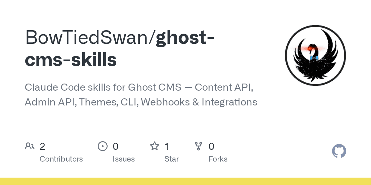 bowtiedswan/ghost-cms-skills