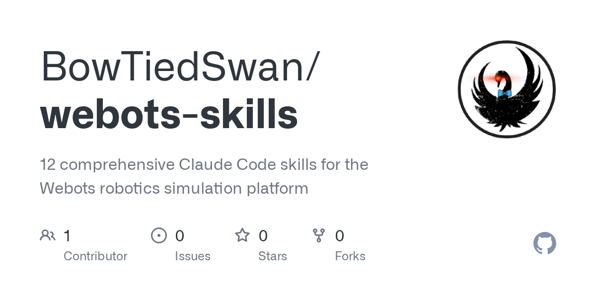 bowtiedswan/webots-skills