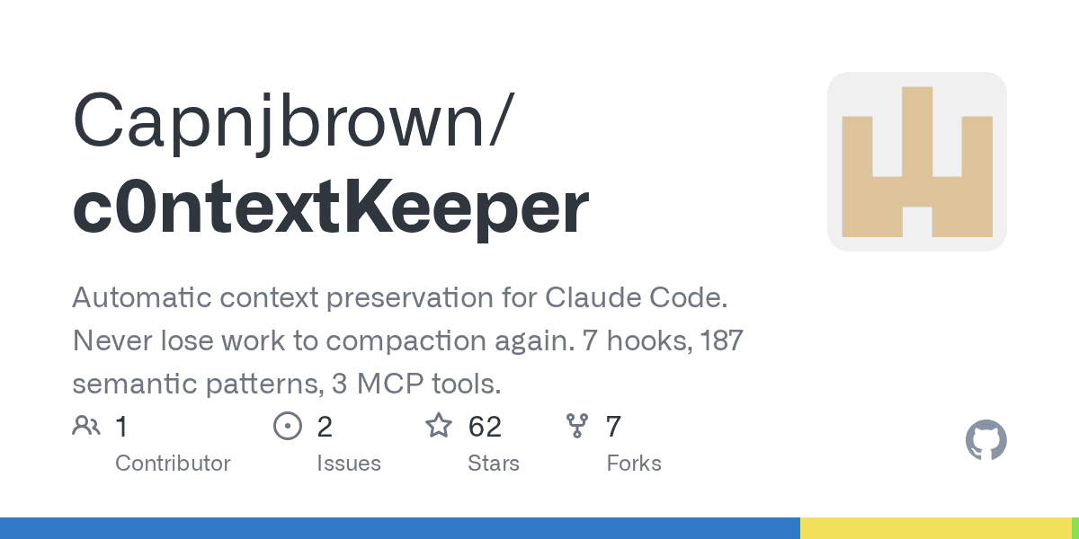 capnjbrown/c0ntextkeeper