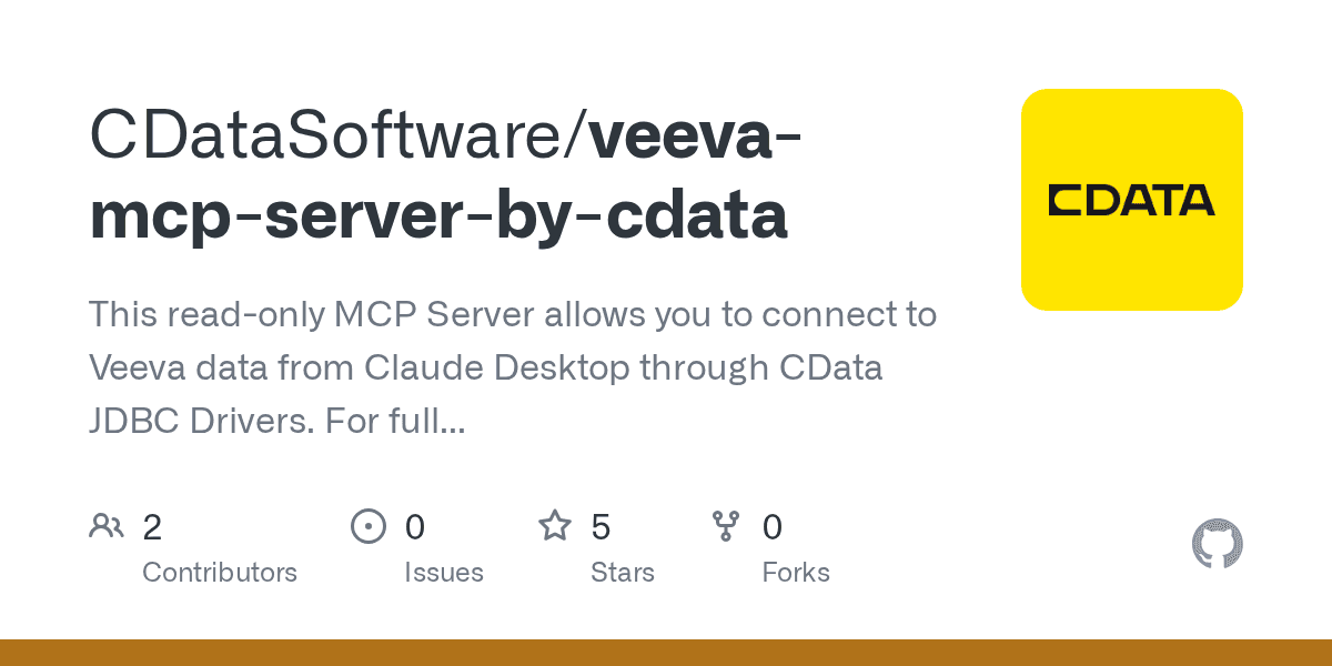 cdatasoftware/veeva-mcp-server-by-cdata