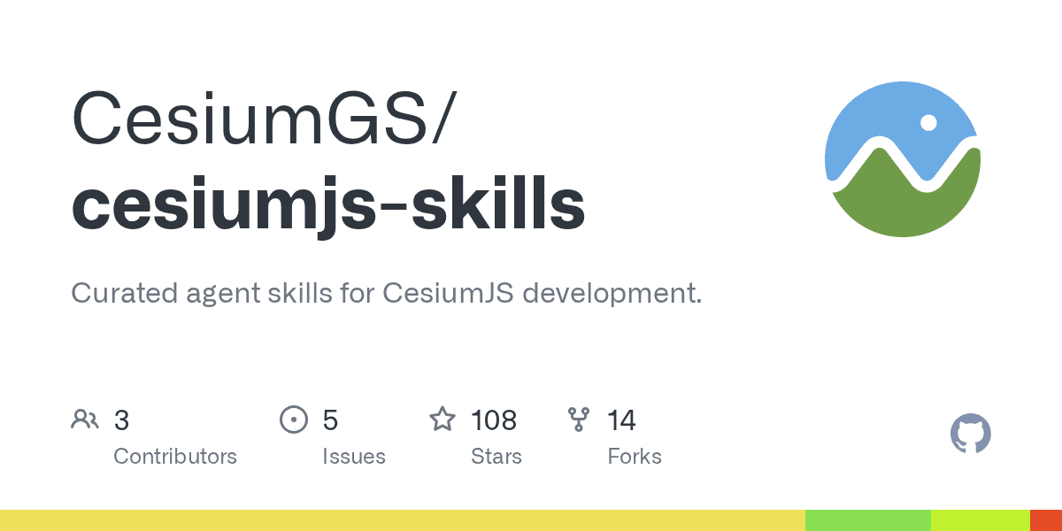 cesiumgs/cesiumjs-skills
