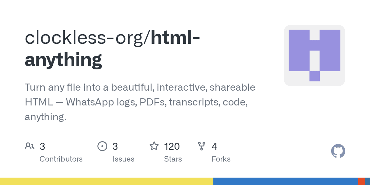 clockless-org/html-anything