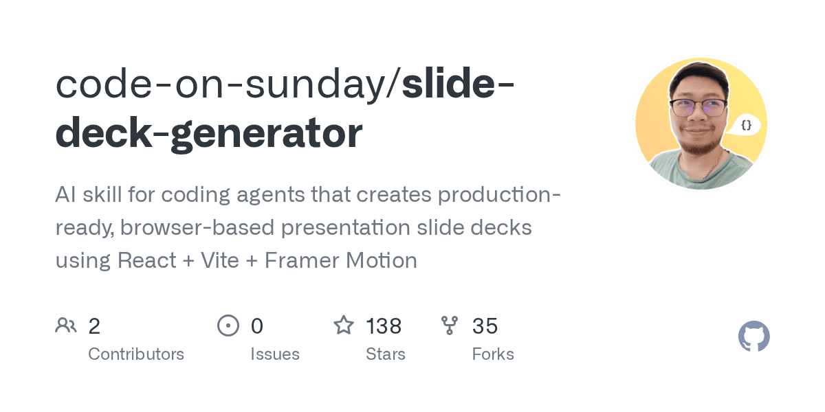 code-on-sunday/slide-deck-generator