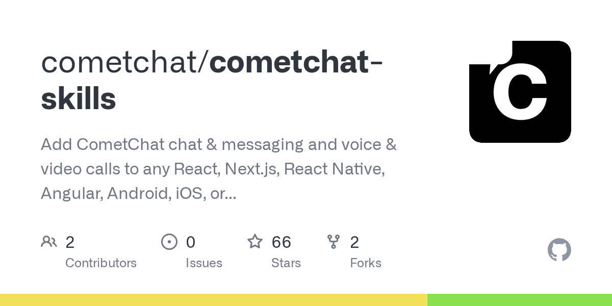 cometchat/cometchat-skills