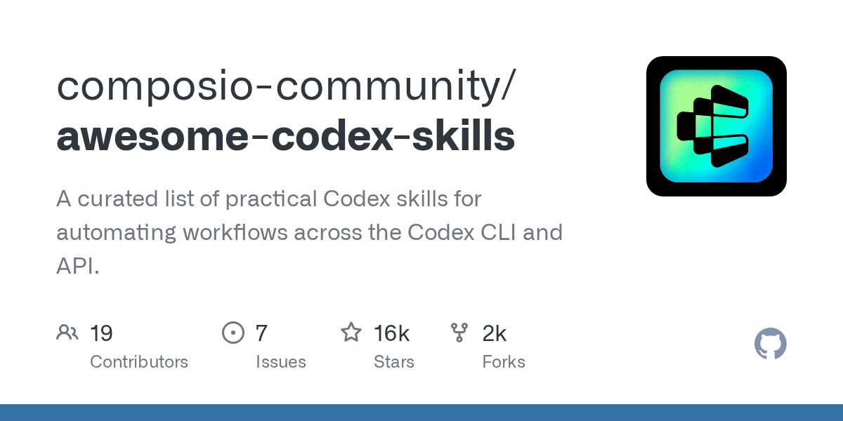 composio-community/awesome-codex-skills