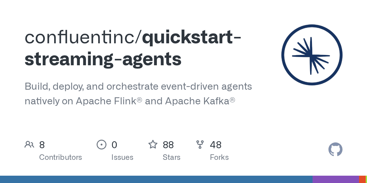 confluentinc/quickstart-streaming-agents